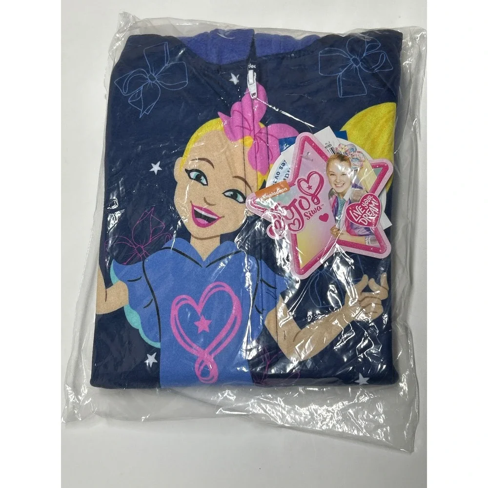 Jojo Siwa Little Girls Siwa Hooded Blanket Sleeper - Size‎ 6